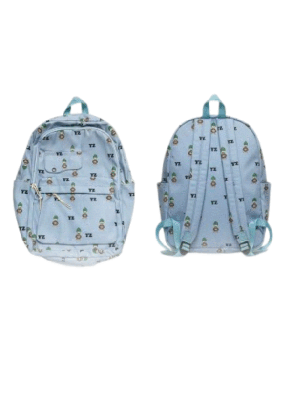 YZ Charming Creatures Kids' Backpack (Light Blue)